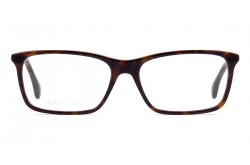 نظارة طبية GUCCI للرجال مستطيل لون نمري  - GG0553O 006
