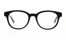 نظارة طبية GUCCI للرجال و النساء دائري لون أسود  - GG0769O 001