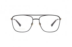 نظارة طبية GUCCI للرجال مربع لون أسود  - GG0833O 001