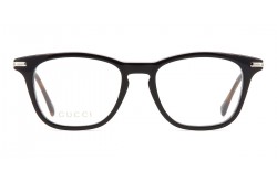 نظارة طبية GUCCI للنساء مربع لون أسود و فضي  - GG0919O 001