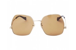 نظارة شمسية GUCCI للنساء فراشة لون ذهبي  - GG0972S 002