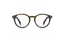 نظارة طبية HUGO BOSS للرجال بيضاوي لون نمري  - 1367 086