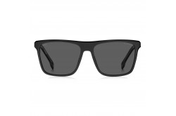 نظارة شمسية HUGO BOSS للرجال مربع لون أسود  - 1375S 003M9