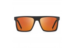 نظارة شمسية HUGO للرجال مربع لون أسود  - 1149S 003UW