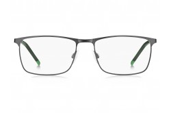 نظارة طبية HUGO للرجال مستطيل لون أسود مطفي و أحمر - 1182 SVK
