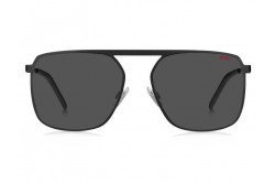 نظارة شمسية HUGO للرجال مربع لون أسود مطفي  - HG1101S 003IR