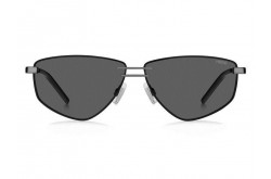 نظارة شمسية HUGO للرجال مربع لون أسود و رمادي غامق  - HG1167S ANSIR