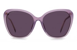 نظارة شمسية JIMMY CHOO للنساء فراشة لون بنفسجي  - JIMELEFS B3VUR