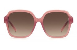 نظارة شمسية JIMMY CHOO للنساء مربع لون وردي و بيج - JIMRELLAGS FWMHA