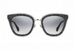 JIMMY CHOO SUNGLASS FOR WOMEN TRENDS CAT EYE SILVER AND BLACK - LIZZY/S  FT3/IC