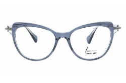 نظارة طبية LUXURY للنساء كات آي لون فضي و رمادي  - LX1151 C02