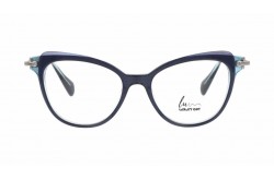 نظارة طبية LUXURY للنساء كات آي لون موف و فضي  - LX1151 C04