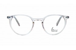 نظارة طبية LUXURY للرجال والنساء دائري لون شفاف - LX1237 C03