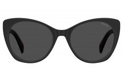 نظارة شمسية Levis للنساء كات آي لون أسود  - LV1015S 807-IR