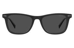 نظارة شمسية LEVIS للرجال بيضاوي لون أسود  