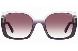 نظارة شمسية MOSCHINO للنساء مربع لون تدرج الأحمر  - MOS124S 1413X