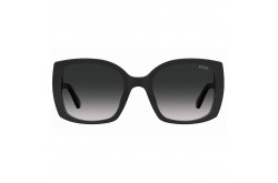 نظارة شمسية MOSCHINO للنساء مربع لون أسود  - MOS124S 8079O