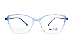نظارة طبية PERFECTO للنساء كات آي لون أزرق شفاف  
