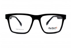 نظارة طبية PERFECTO للرجال والنساء مربع لون أسود  