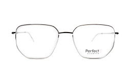 نظارة طبية PERFECTO للرجال والنساء مستطيل لون فضي  