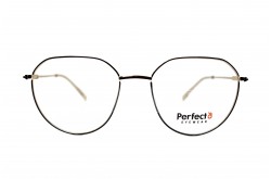 نظارة طبية PERFECTO للنساء كات آي لون أسود و فضي  