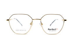 نظارة طبية PERFECTO للنساء مربع لون ذهبي  
