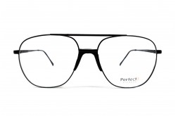 نظارة طبية PERFECTO للرجال آفياتور لون أسود  