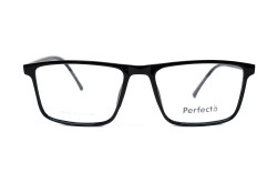 نظارة طبية PERFECTO للرجال مستطيل لون أسود  