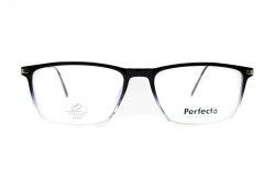 نظارة طبية PERFECTO للرجال مستطيل لون تدرج الأسود  