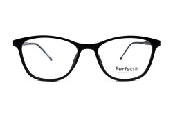 نظارة طبية PERFECTO للنساء كات آي لون أسود  