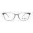 نظارة طبية PERFECTO للنساء كات آي رمادي شفاف - CR0002 C6
