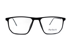 نظارة طبية PERFECTO للرجال مستطيل لون أسود  