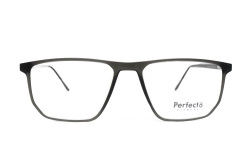 نظارة طبية PERFECTO للرجال مستطيل لون رمادي  