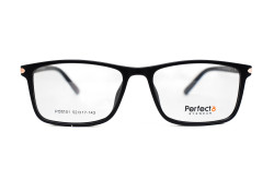 نظارة طبية PERFECTO للرجال مستطيل لون أسود  