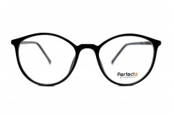 نظارة طبية PERFECTO للنساء دائري لون أسود  