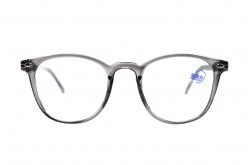 نظارة طبية PERFECTO للأطفال دائري رمادي شفاف 