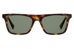 نظارة شمسية POLAROID  للرجال والنساء مربع لون نمري 