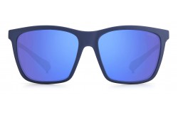 نظارة شمسية POLAROID للرجال مربع لون أسود و أزرق  - PLD2126S XW05X