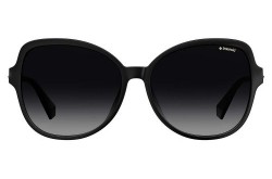 نظارة شمسية POLAROID للنساء فراشة لون أسود  - PLD4088FS 807WJ