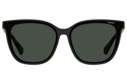 نظارة شمسية POLAROID للرجال والنساء مربع لون أسود  - PLD4101FS 807M9