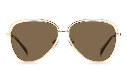 نظارة شمسية POLAROID للنساء كات آي لون ذهبي  