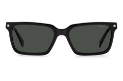 نظارة شمسية POLAROID للرجال مربع لون أسود  - PLD4116SX 807M9