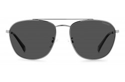 نظارة شمسية POLAROID للرجال آفياتور لون أسود مطفي  - PLD4127GS 6LBM9