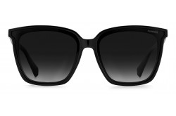 نظارة شمسية POLAROID للرجال والنساء مستطيل لون أسود  - PLD6163FS 807WJ