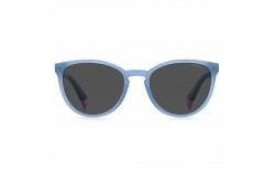 نظارة شمسية POLAROID للأطفال كات آي لون أزرق  - PLD8047S MVUM9
