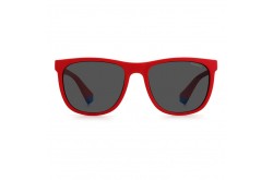 نظارة شمسية POLAROID للأطفال مربع لون أحمر و أزرق - PLD8049S 4E3M9