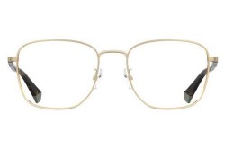 نظارة طبية POLAROID للرجال والنساء مربع لون ذهبي و نمري  - PLDD390G J5G19