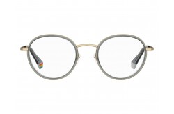 نظارة طبية POLAROID للنساء دائري لون رمادي و ذهبي - PLDD421 KB7