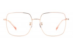نظارة طبية مع عدسات شمسية POLAROID للنساء دائري لون أزرق داكن  - PLDD428G PY3