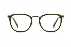نظارة طبية POLAROID للنساء مربع لون أخضر و رمادي غامق - PLDD439G KJ1